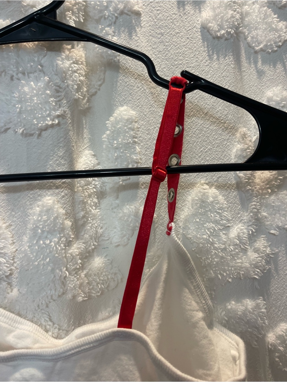 Vintage White/red Mudd jersey crop top with red 'Mudd 00' graphic - Picture 5 of 5
